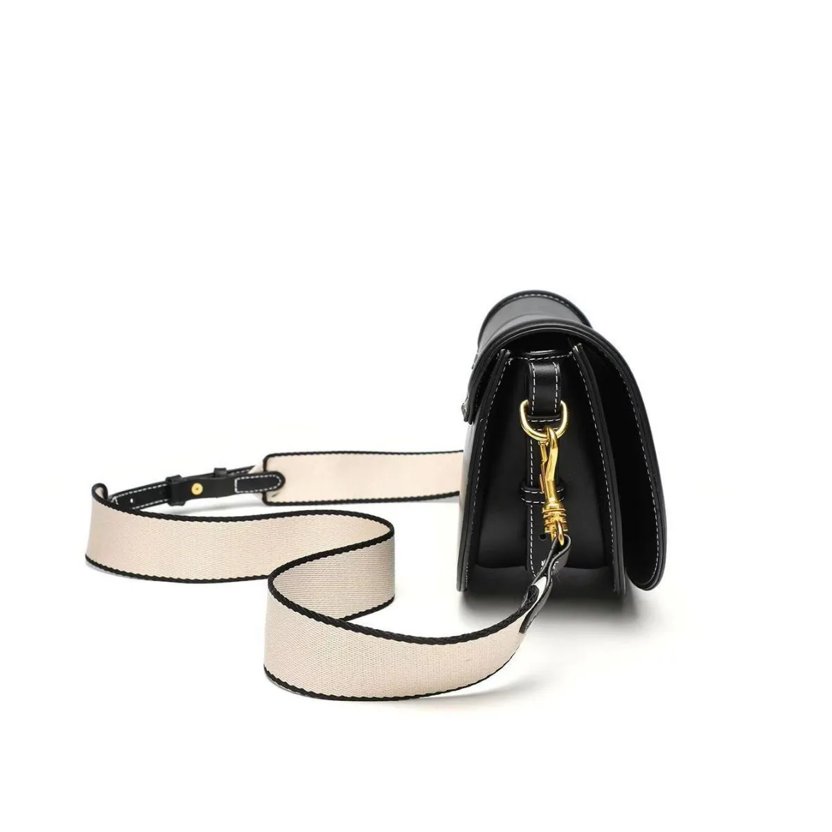 NEW fashion  flap bag designer wide strap saddle shoulder bags luxury pu leather crossbody bag trend small phone purses 2025