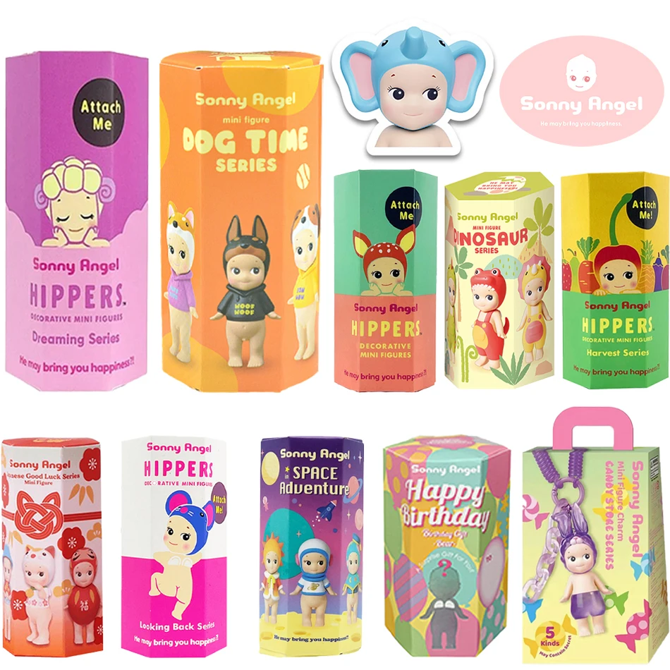 Kawaii Sonny Angel Mofusand Hippers Mini Figure Blind Box