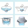 1PC New Bathtub Drain Hair Catcher Collapsible Drain Protector for Pop-Up and Regular Drains of Shower Bathtub Tub Bathroom Sink 3