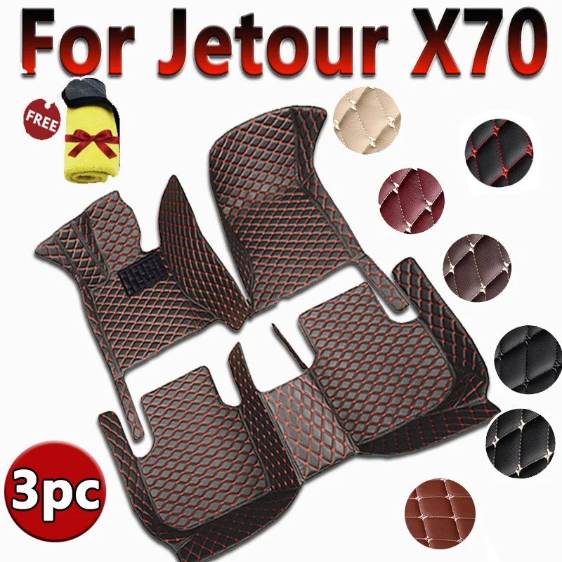 

Car Floor Mats For Jetour X70 Seven Seats 2020 2021 2022 Custom Auto Foot Pads Automobile Carpet Cover Interior Accessories