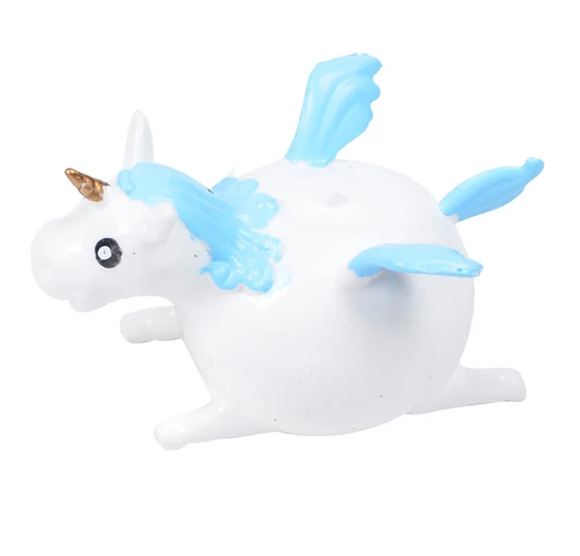 Kid Funnny Blowing Animals Inflate Unicorn Squishy Vent Balls Antistress Hand Balloon Party Sports Games Fidget Toy for Children 5