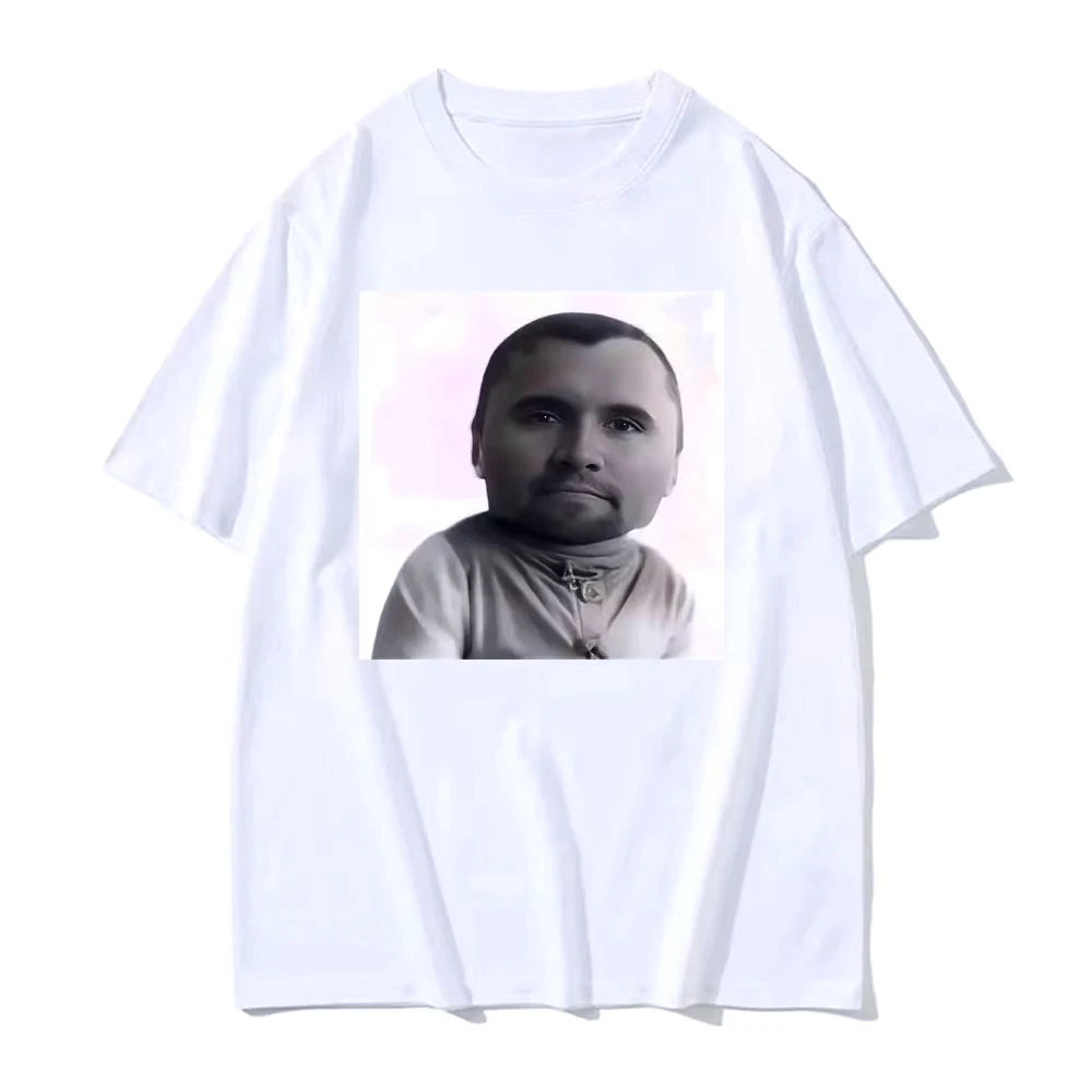 Funny Charlie Kirk Baby Face Meme Graphic Tee Shirt Men Women Fashion Classic Short Sleeve T-shirt Street Harajuku Style T Shirt 2