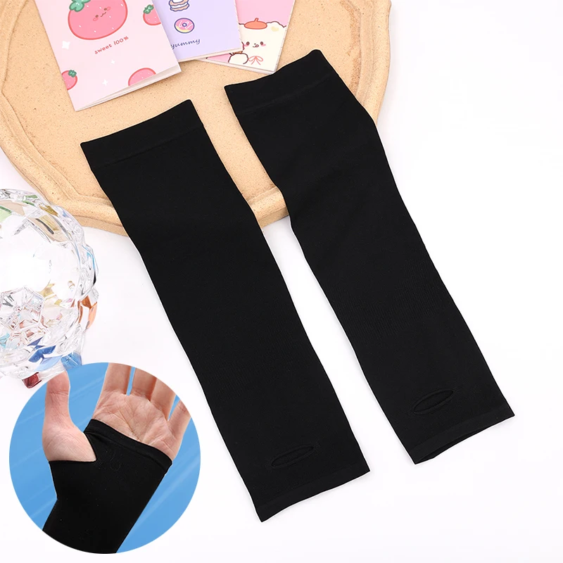Children's UV Protection Cooling Arm Sleeves - Summer Elastic Ice Sleeves for Sports & Outdoor Activities
