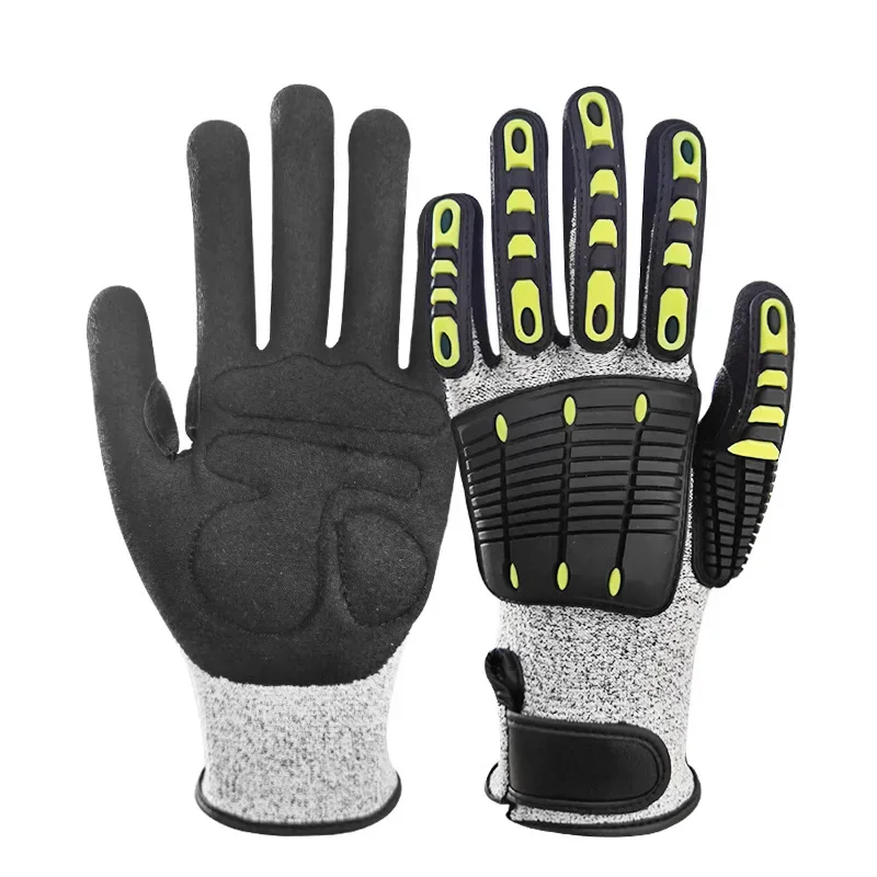 TPR Mechanical Gloves anti cut gloves cut resistant gloves protective gloves work gloves for Outdoor etc.