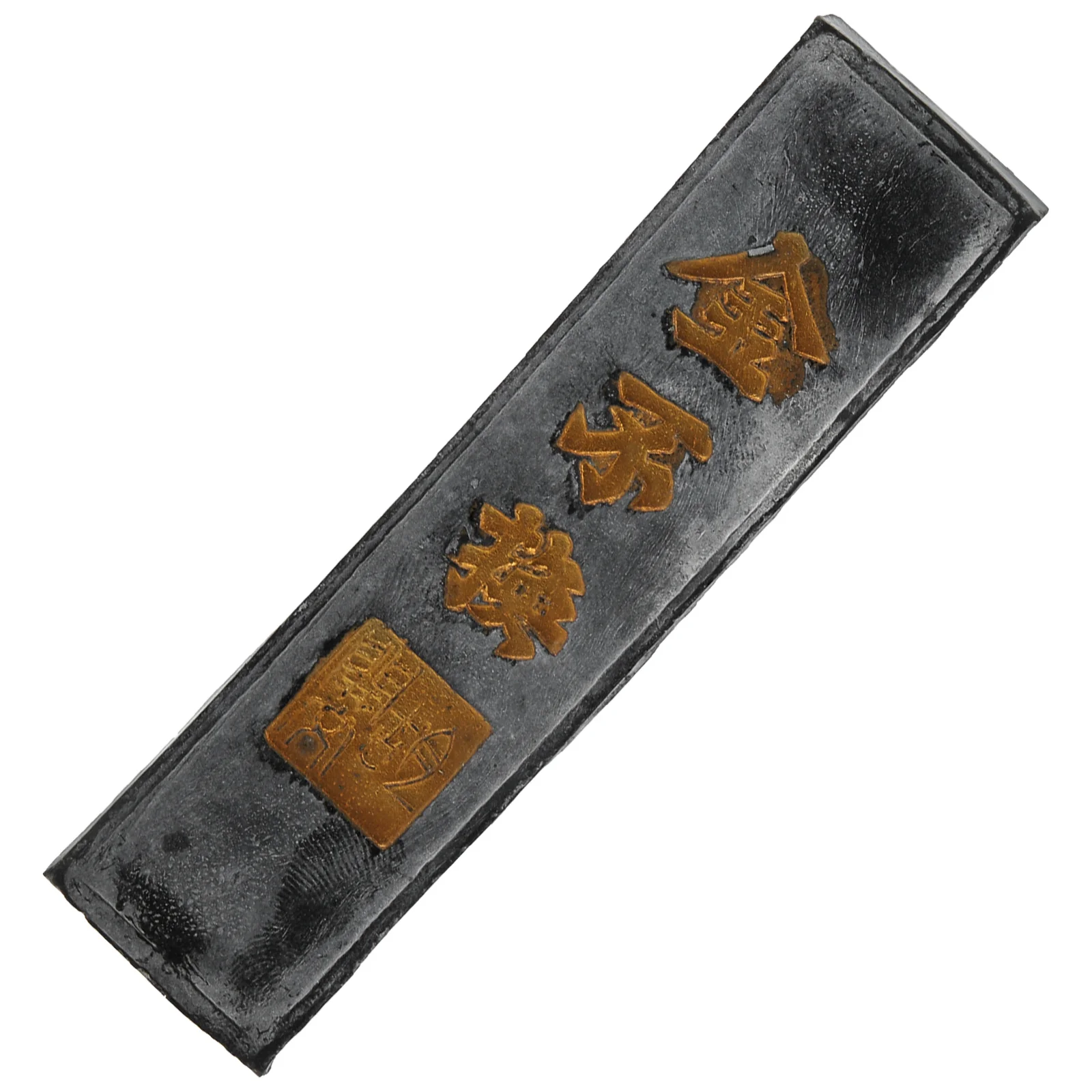 Chinese Calligraphy Ink Stone Handmade Ink Block Ink Stick for Chinese Japanese Calligraphy and Painting (Black)