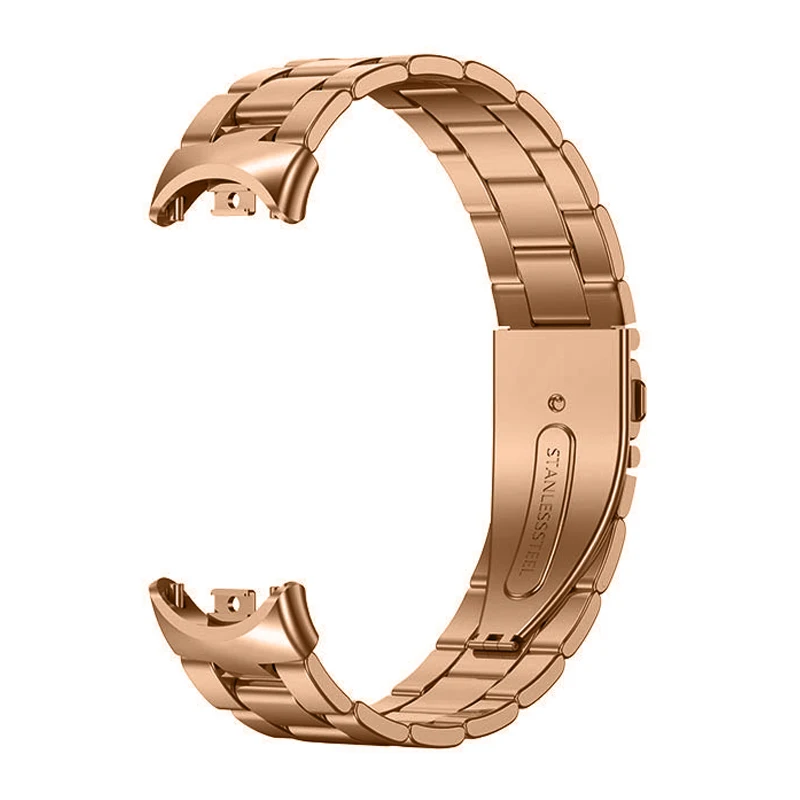 Premium Stainless Steel Watch Strap for Smart Bands - Sleek Metal Bracelet Accessory