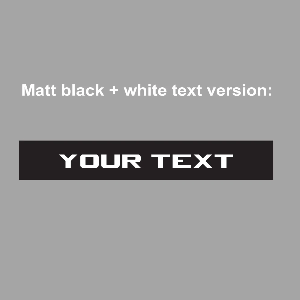 Black White Text
