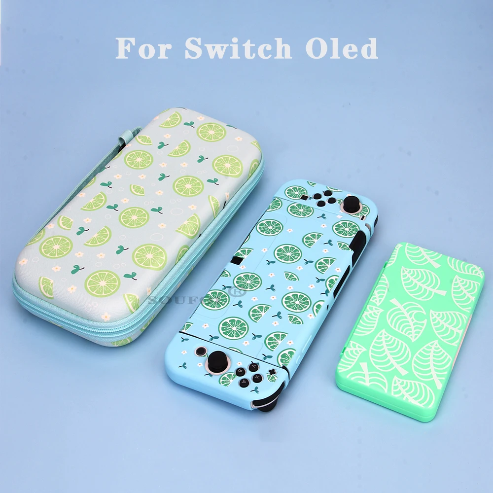 

New 24IN1 Game Card Case Portable Carrying Storage Bag and Soft TPU Protect Shell For Nintendo Switch Oled Game Accessories