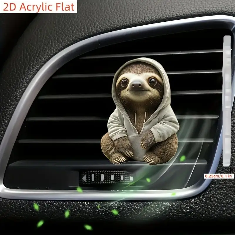 Aromatherapy Car Vent Freshener Clip - Elegant Interior Air Diffuser