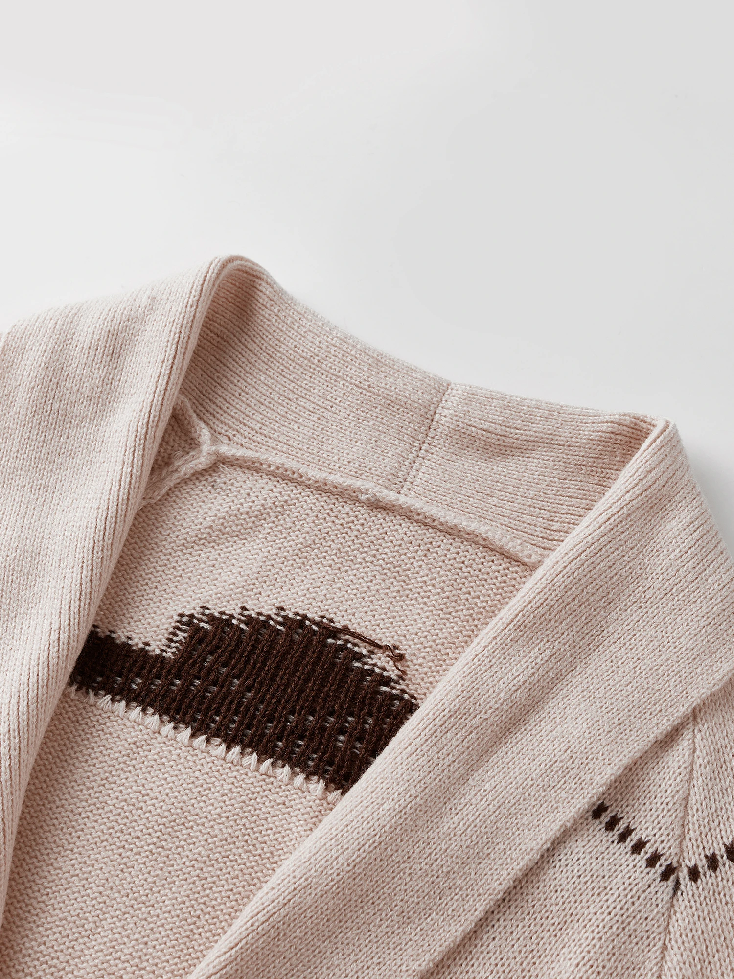 Women s Winter Pullover Sweater Long Sleeve Crew Neck Snowflake Print Knitwear with Ribbed Cuffs and Hem