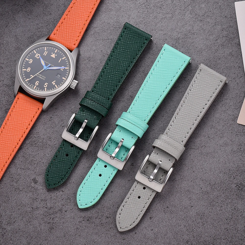 ZRC Bracelet Montre 30MM - cur Veau Fat Man Étanche Nor - NEUF | eBay