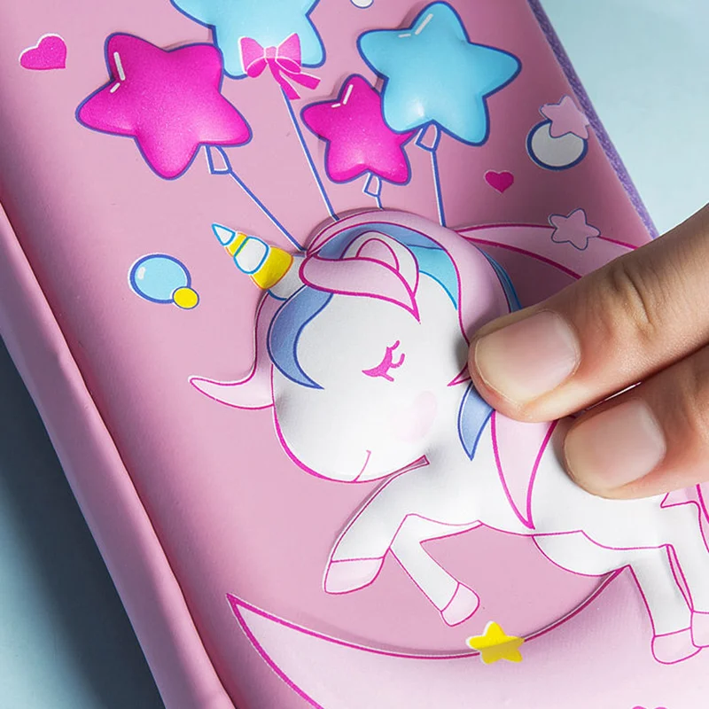 Kawaii 3D Waterproof Large Capacity Pencil Case