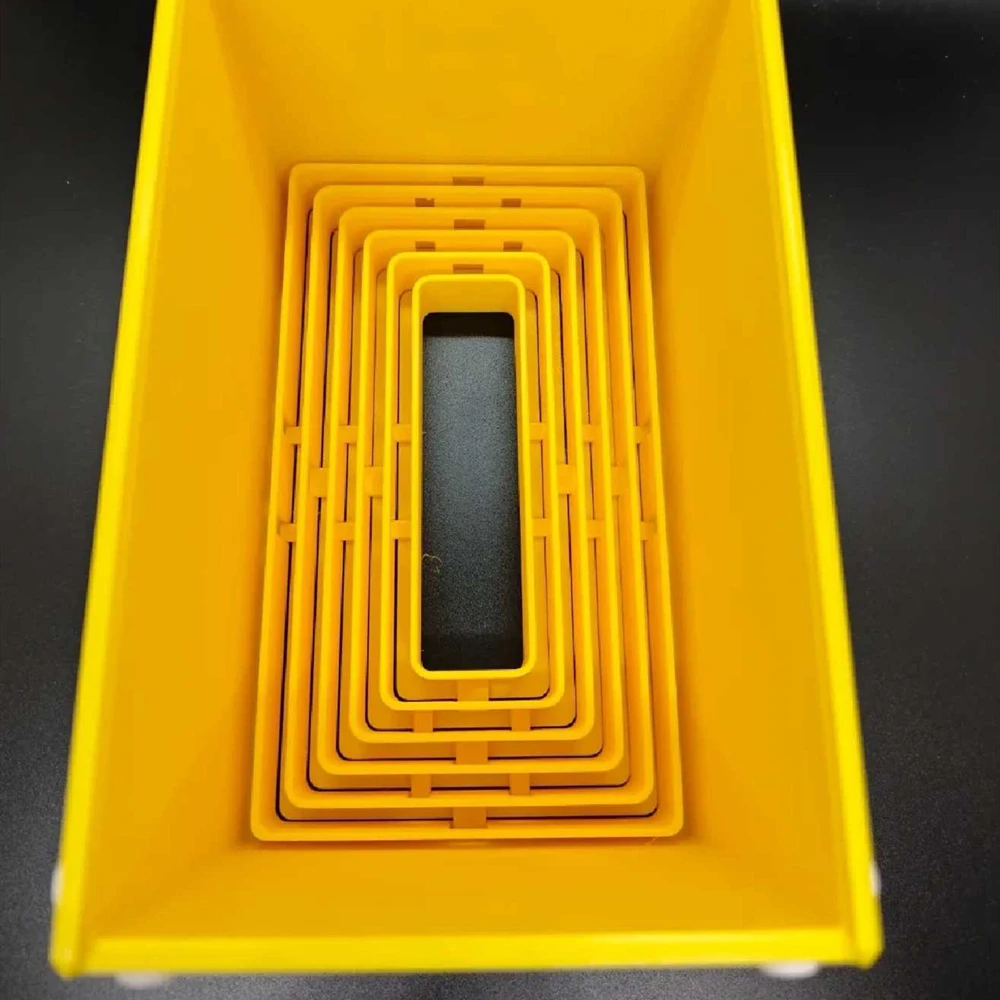 3D Printed Question Block Tissue Box with Auto Lowering Design for Decor Self Lowering Top for Easy Last Tissue Access