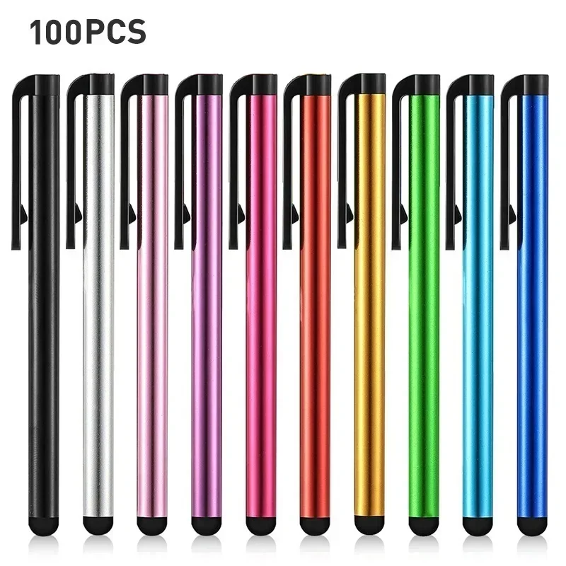 50-100Pcs Capacitive Stylus Touch Screen Pen For iPad iPhone 7 8 12 13 14 15 Universal Tablet PC Mobile Phone Stylus Touch Pens