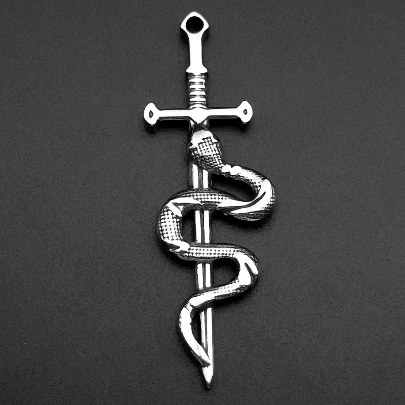 Dijes Religiosos de Cruz de Anj y Espada (Acero Inoxidable) S7470b2762ee54dea847da1799606a261g