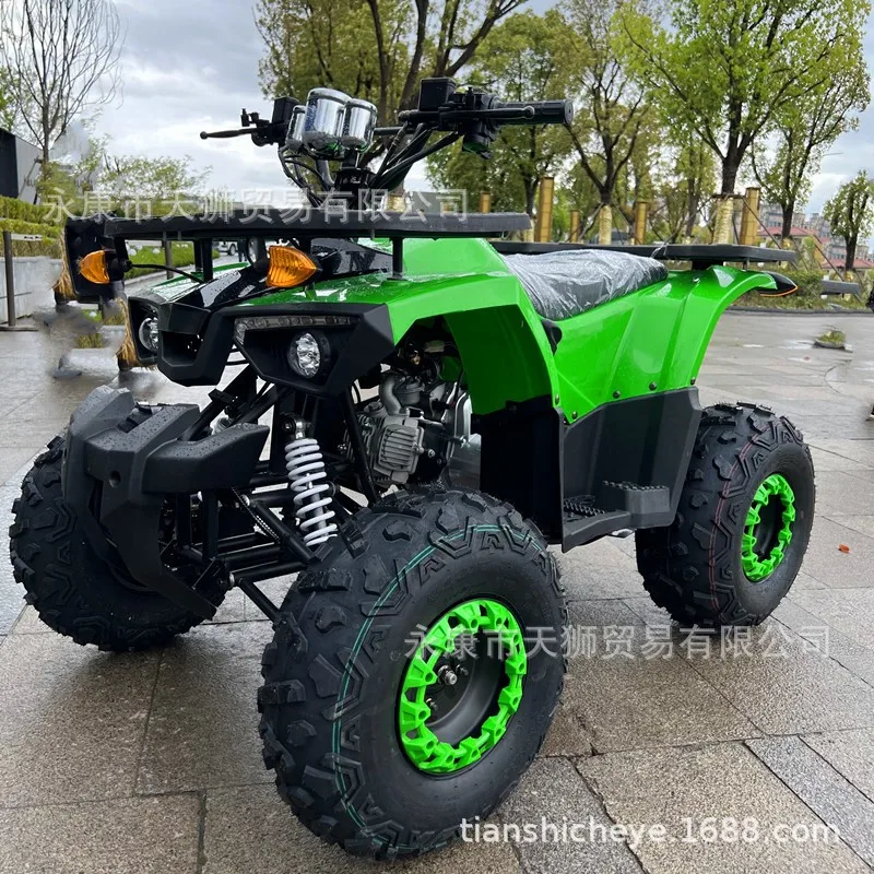 ATV 125cc Gasoline Beach Motorcycle Four-Wheel Scrambling All Terrain Mountain off-Road Vehicle