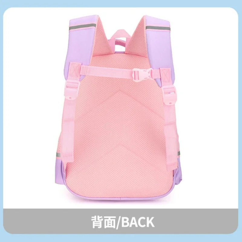 Hello Kitty Primary School Bag Girls Large Capacity Backpack 1-6th Grade Cartoon Cute Kuromi Children's School Backpack