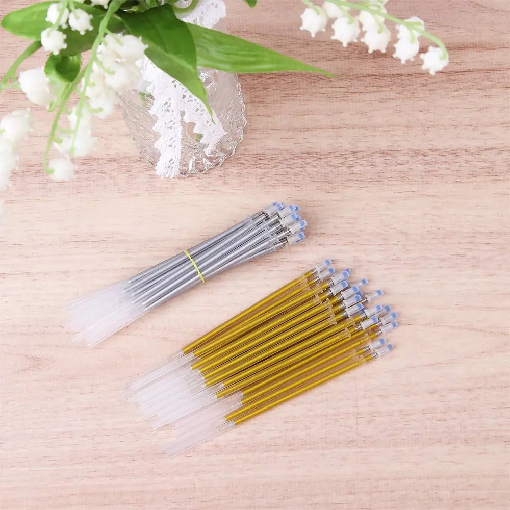 필기 용품 학교 잉크 리필 화이트 잉크, 서명 막대 젤 펜 리필 젤 잉크 펜, DIY 스크랩북 도구, 0.7mm