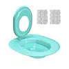 Cat Toilet Trainer Kit Potty Teacher Seat For Pet Smooth Cat Toilet Training Learning Kit For Home Apartment Bathroom Potty