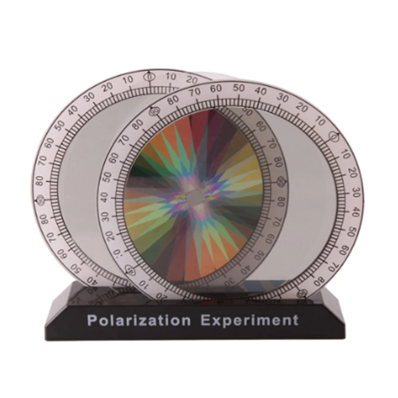 

High Precision Physical Optics Experimental Polarizer Light Polarization Demonstrator Physics Teaching Instrument Aids