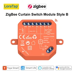 Smart WiFi ZigBee Curtain and Blinds Module with App and Voice Control (ZigBee Style B)