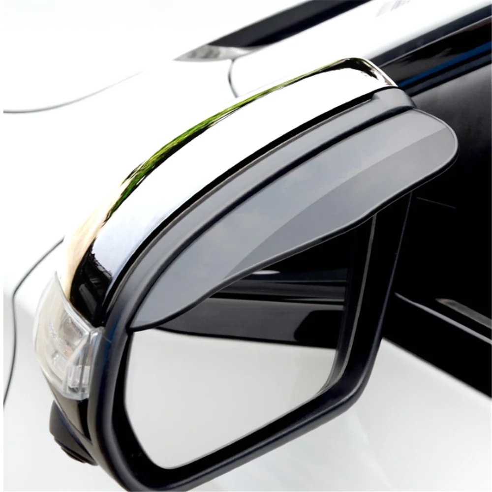 Защитный козырек для автомобильного зеркала из ПВХ 2 шт. Toyota Corolla Avensis Yaris Rav4 Auris Hilux