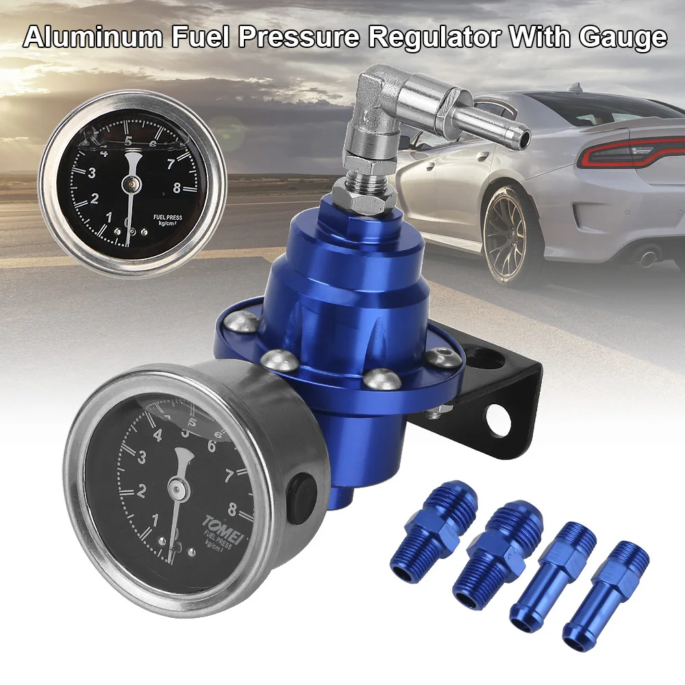 Vehicle Refitting Fuel Supercharger Car Accessories Universal Adjustable Fuel Pressure Regulator fuel pressure regulator