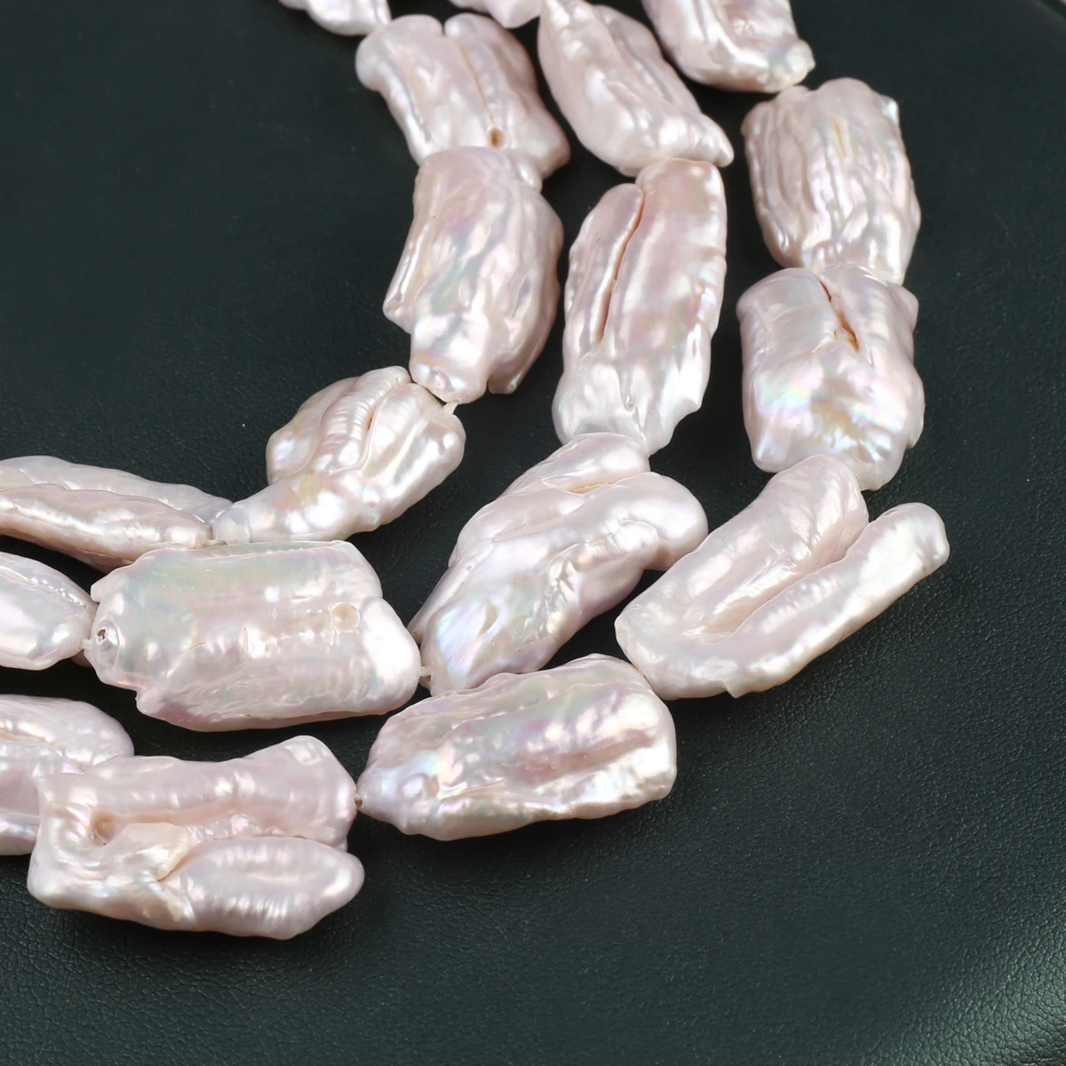 Natural Freshwater Pearl Beads Irregural Purple Pink White Baroque Pearl Loose Beads for Jewelry Making Necklace Bracelet 36cm