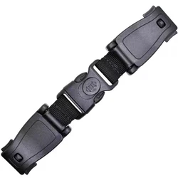 Durable Baby Safety Car Seat Chest Clip Buckle Strap - 16cm (Black)