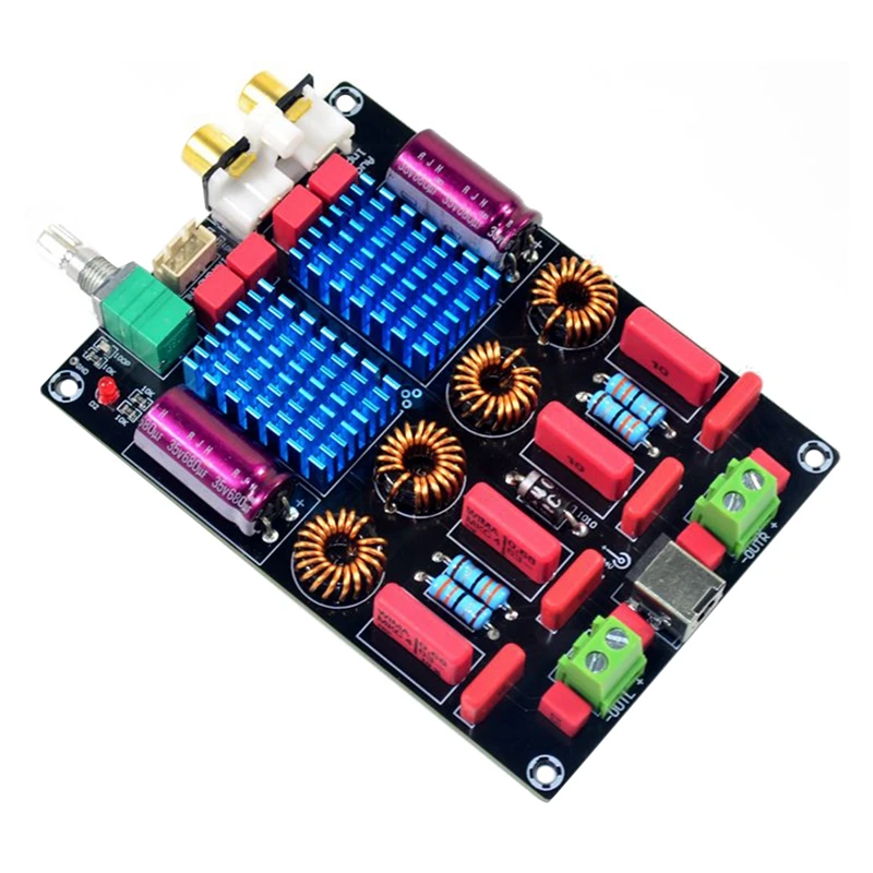 

TPA3116 Home Audio Amplifier Board 20Hz To 20Khz Class D Dual Chip WIMA Deluxe Digital Amplifier Board 100W+100W