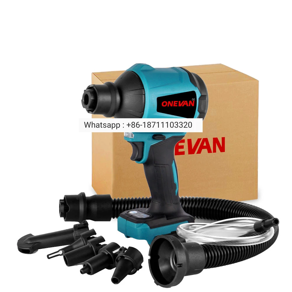 1500W 80000RPM Brushless Dust Blower Inflator Vacuum Function Multifunction Cordless Blower For Makita 18v Battery 1500w 2 in 1 cordless electric air blower