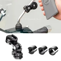 Universal Motorcycle Sheep Pedal Imitation Race ADV Street Bike Handlebar Motorcycle Navigation Mobile Phone Holder 6