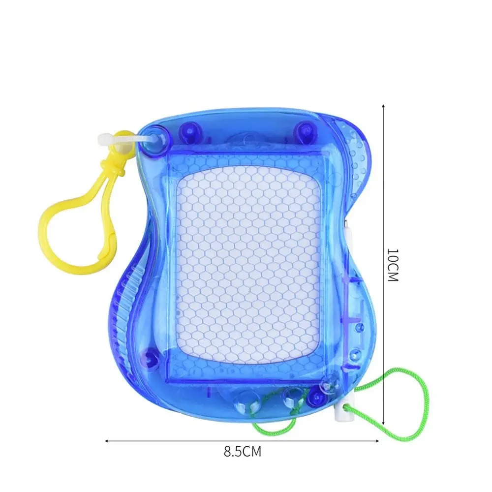 1Pcs Mini Magnetic Drawing Board with Mountaineering Buckle, Black and White Drawing Board, Children's Toy Back To School Gift