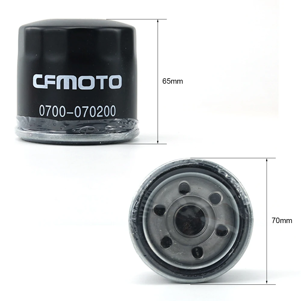 2PCS Engine Oil Filter CFMOTO 650NK/650MT/650TR-G/650GT 0700-070200 Cf Moto 650cc Motorcycle