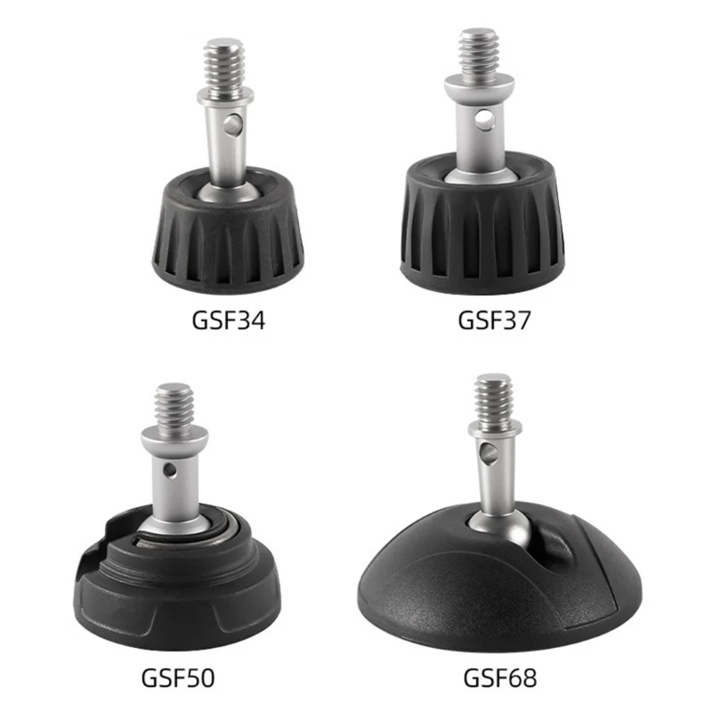 

Universal Tripod Rubber Feet Monopod Foot Pad 3/8" Screw Port for Photography Dropship