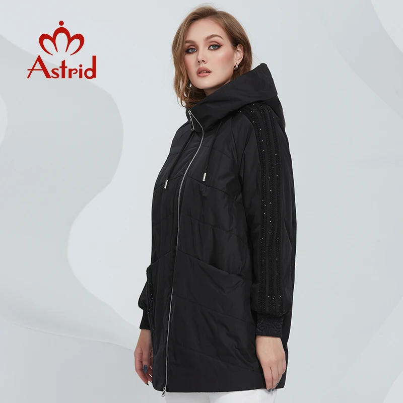 Aster D-Parkas acolchadas de gran tamaño para mujer, abrigos con