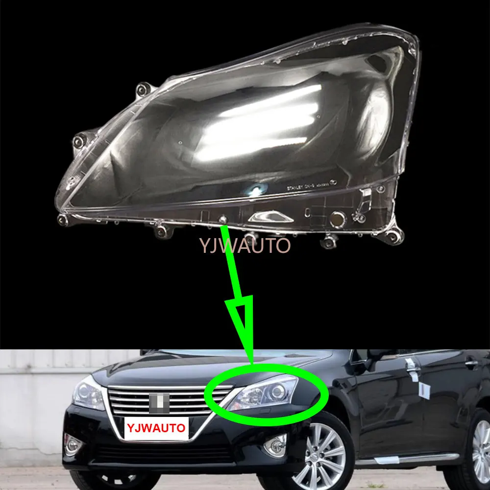 Headlight Lens For Toyota Crown 2010~2012 Car Headlamp Cover Glass Replacement Clear Front Lamp Auto Shell