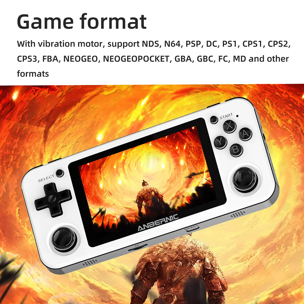 Anbernic RG351P Double Game Controller Retro Game Player Handheld Gaming  Console