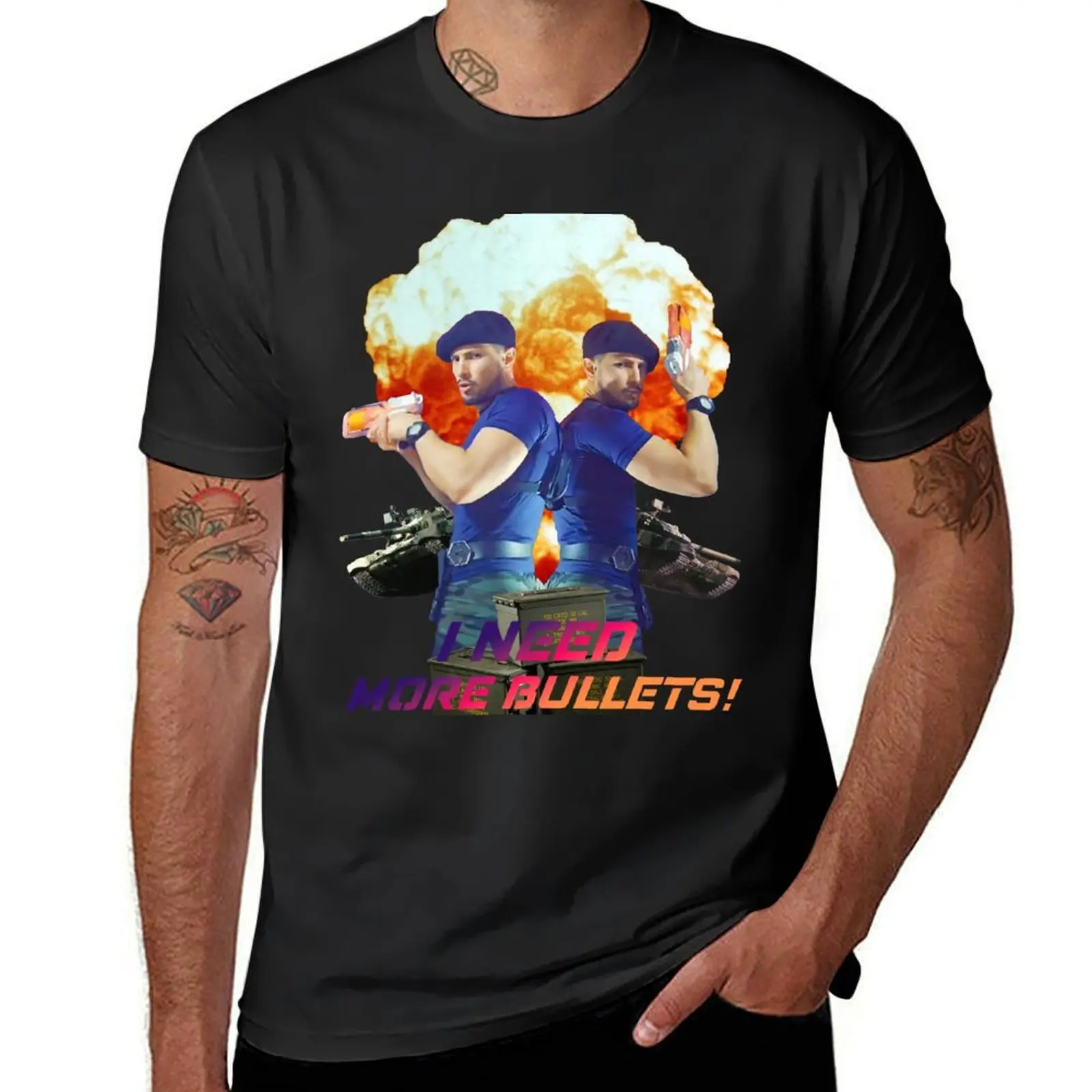 

I Need More Bullets T-shirt heavyweights graphics tshirts for men