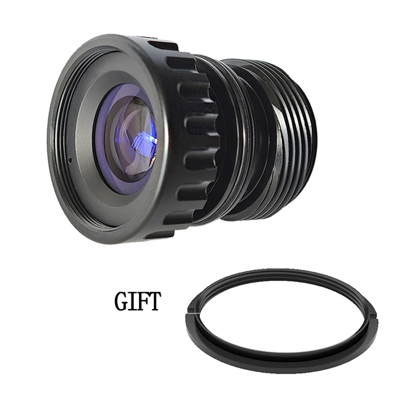 新しい 58 度 PVS14 接眼レンズと対物レンズ 1x スーパー視野