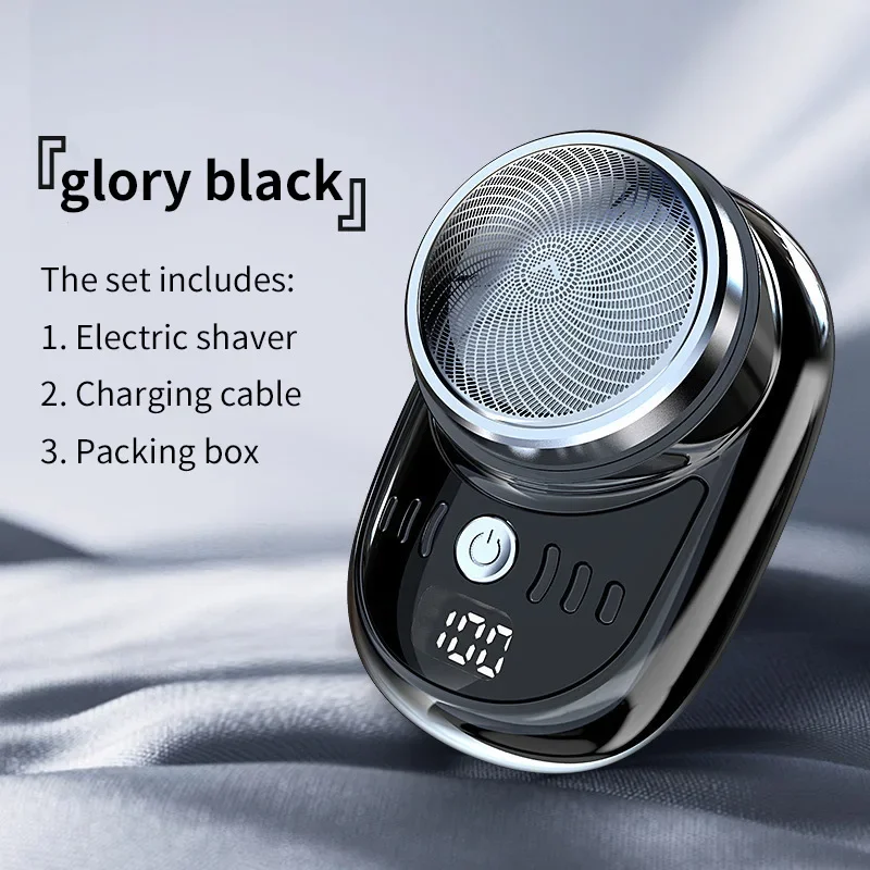 Electric Shaver Portable Razor Man Travel Attire Wet And Dry USB Rechargeable Shaver Charging Mini Shaving Machine for Men razor shaver