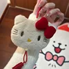 Kawaii Sanrio Hello Kitty Christmas Plush Backpack Pendant Cute Cartoon Keychain Decoration Stuffed Doll Girls Birthday Gift 6