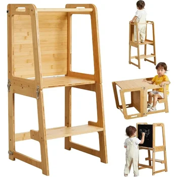 4-in-1 Toddler Standing Tower 1