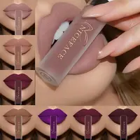 NICEFACE Nude Matte Liquid Lipsticks Waterproof Long Lasting Lip Gloss Sexy Red Velvet Lip Tint Women Makeup Cosmetics Batom 2