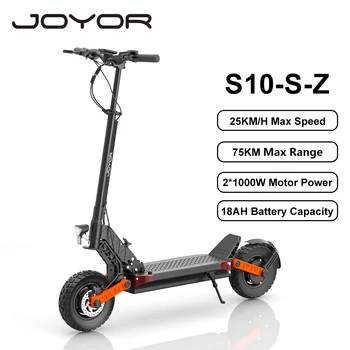 JOYOR S10-S-Z Scooter elettrico pieghevole per adulti E-Scooter 25 KM/H Kick Scooter elettrico 2000W skateboard 60V 18Ah Kickboard