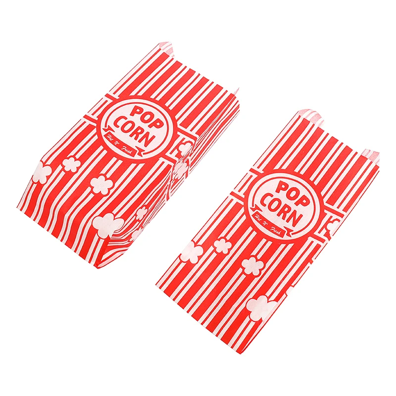 50 Stück Popcorn-Verpackungsbeutel, Snack-Leckereien, Behälter, Eimer, Hochzeit, Geburtstag, Party, Filmnacht, Zubehör, individuelle Lebensmittelbeutel-Box – Detail 11