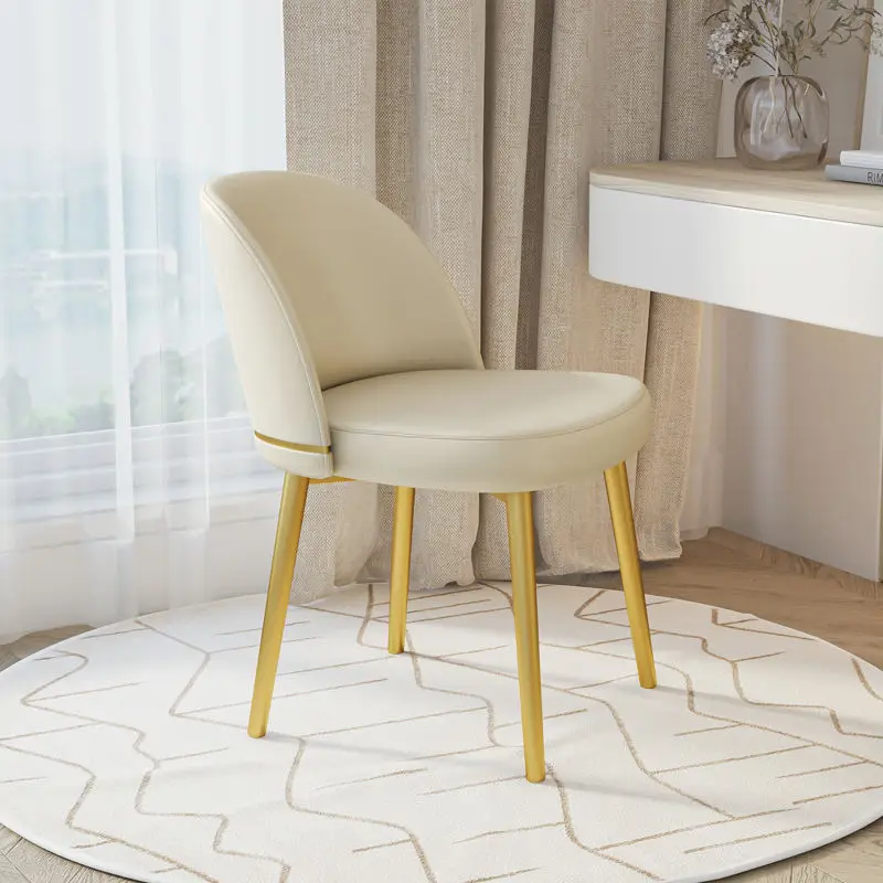 

Стул для столовой, стул для макияжа, стул для спальни, дома, в стиле интернет-знаменитостей, прочный туалетный стул