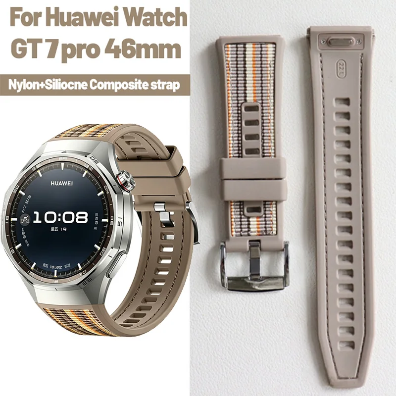Enhanced Sport Strap - Premium Composite Nylon and Silicone Bracelet