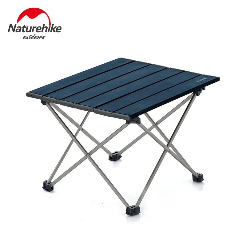 

Naturehike Outdoor aluminum alloy folding portable light weight picnic table Travel BBQ barbecue wild camping table FT08