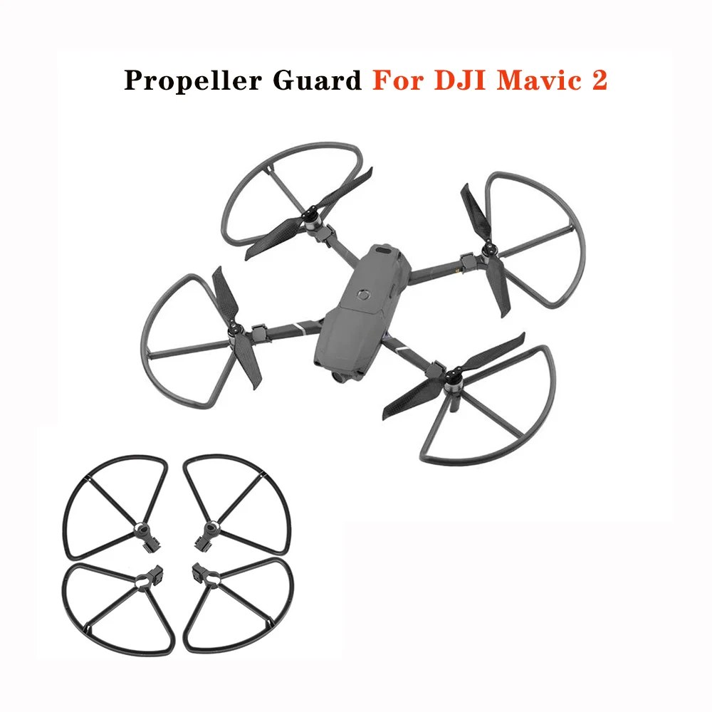 

4PCS For DJI Mavic 2 Propeller Protector Guard Drone Props Wing Fan Spare Protection Bumper Quick Release Accessory